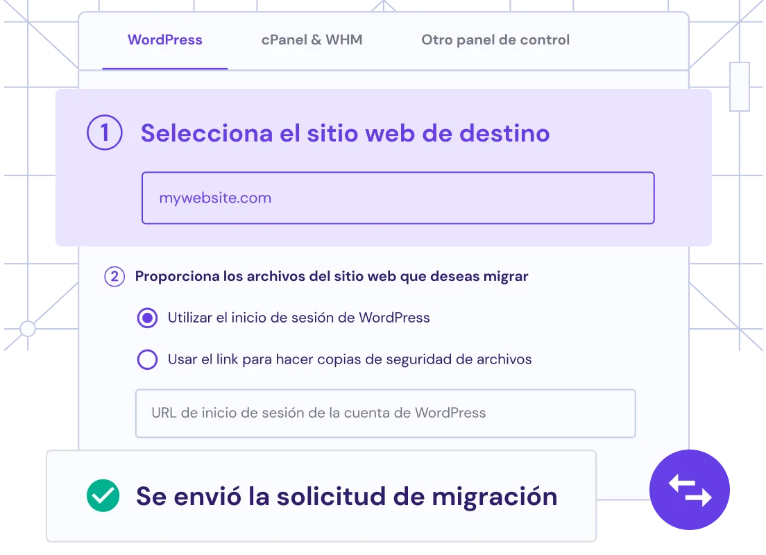 Migra tu web WordPress gratis