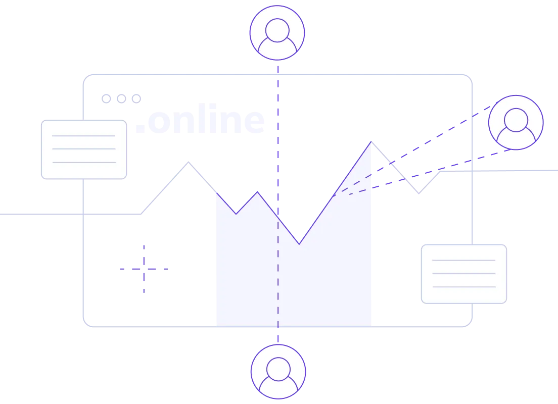 El dominio .online se adaptará a tu sitio web